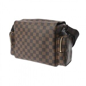 Louis Vuitton Shoulder Canvas Bag Melville Damier Reporter Brown
